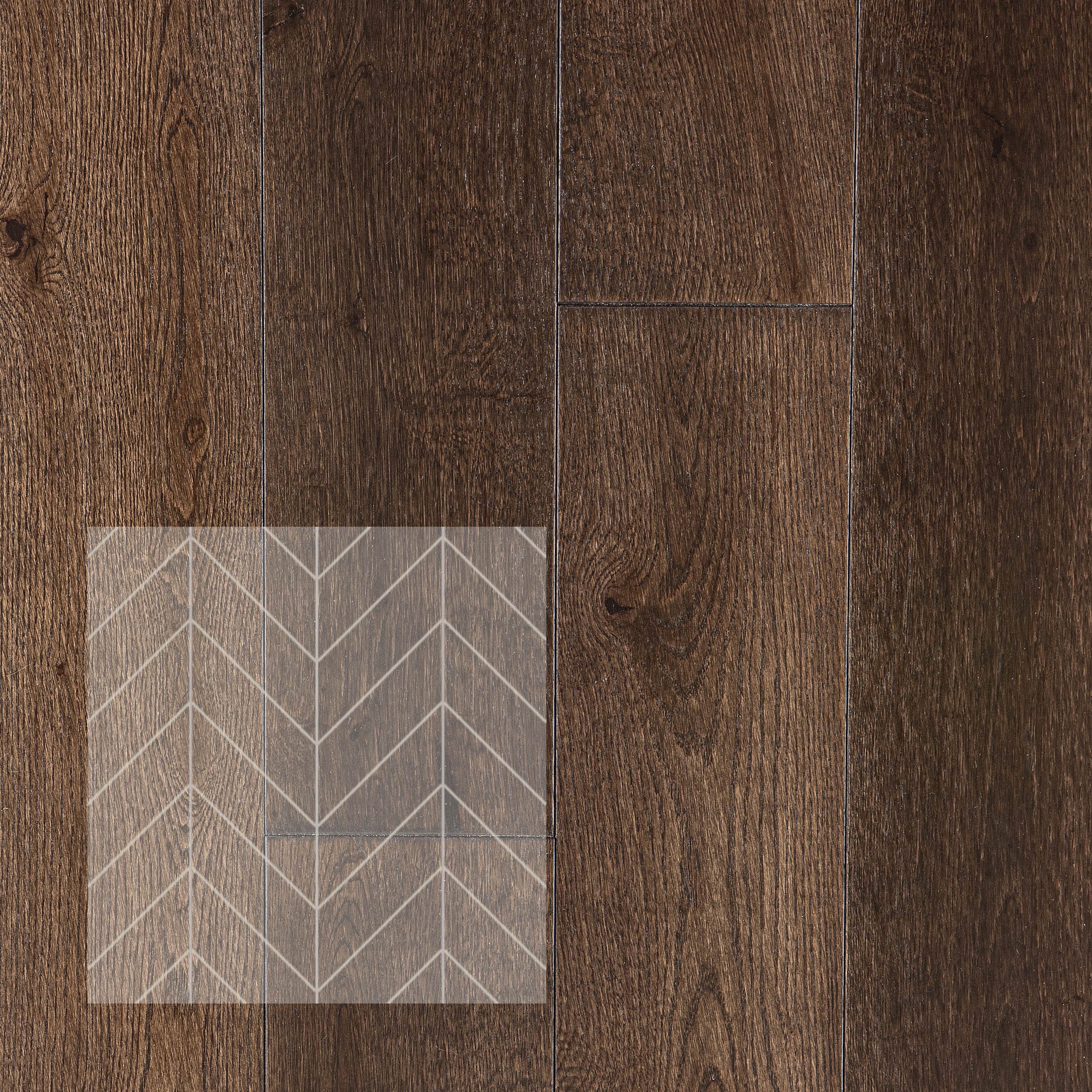 Инженерная доска Eparket Дуб Woody натур УФ лак французская елка 510×100×15